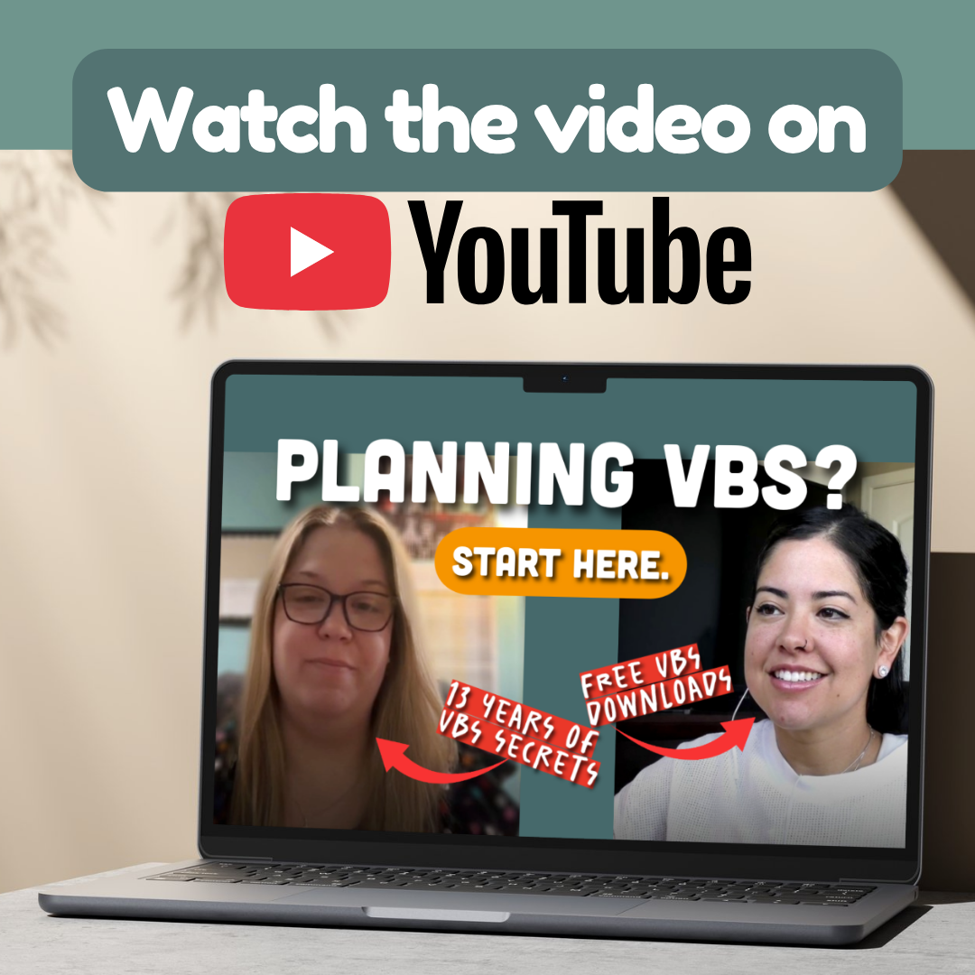 VBS Newsletter Template Canva | Editable Parent Letter | Vacation Bible School Communication