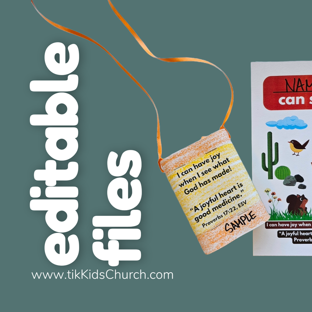 Decorative bookmark with text and ribbon on a green background, featuring 'editable files' text.
