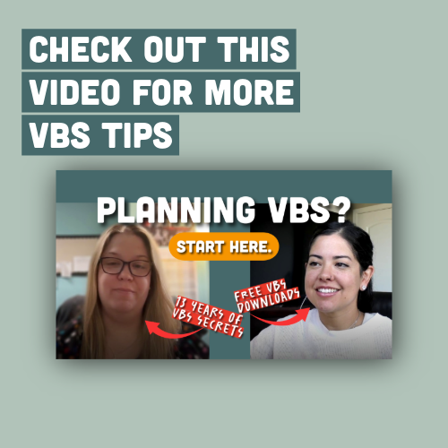 VBS Volunteer Booklet (Editable and Printable)